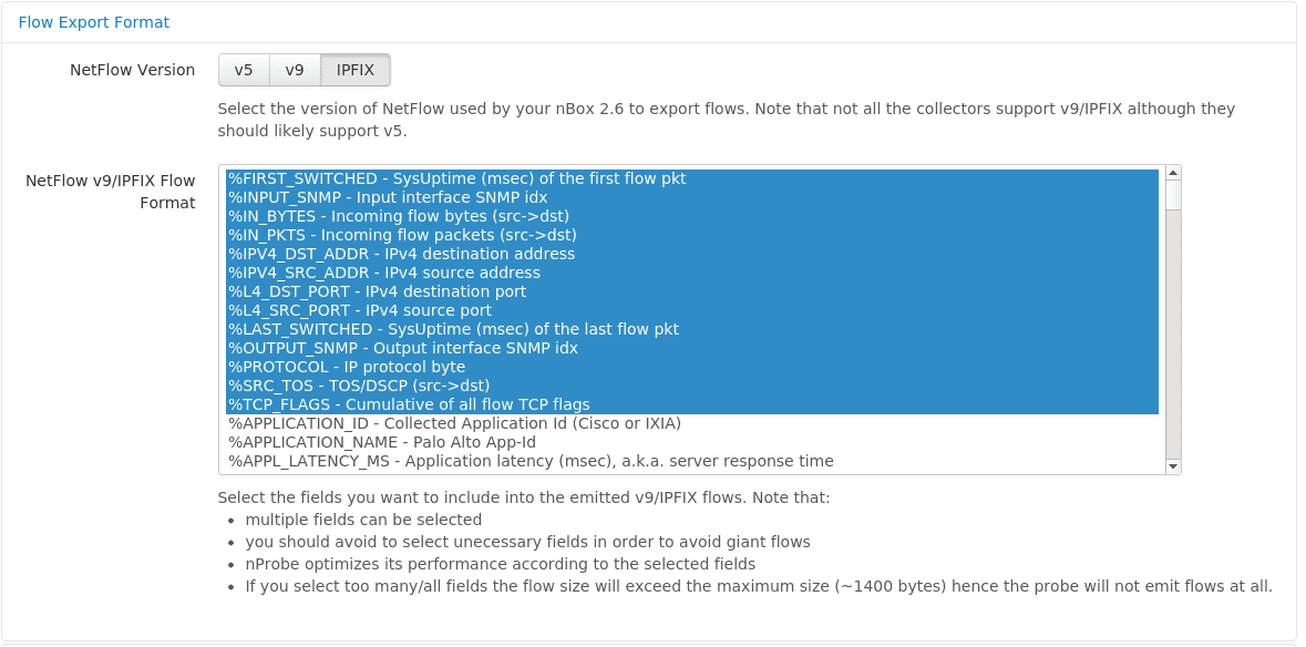 ntopng netflow collector ntopng netflow collector